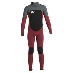 Buell Youth RBZ Stealth Mode 4/3 Back Zip Wetsuit - 2021