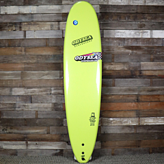 Catch Surf Odysea Plank Single Fin 8'0 x 23 x 3 ⅜ Surfboard - Lemon