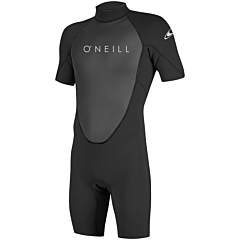 O'Neill Reactor II 2mm Short Sleeve Back Zip Spring Wetsuit - Black